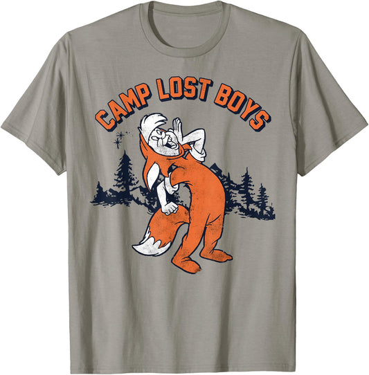 Disney Peter Pan Fox Slightly Camp Lost Boys Graphic T-Shirt - T-Shirt | Sand