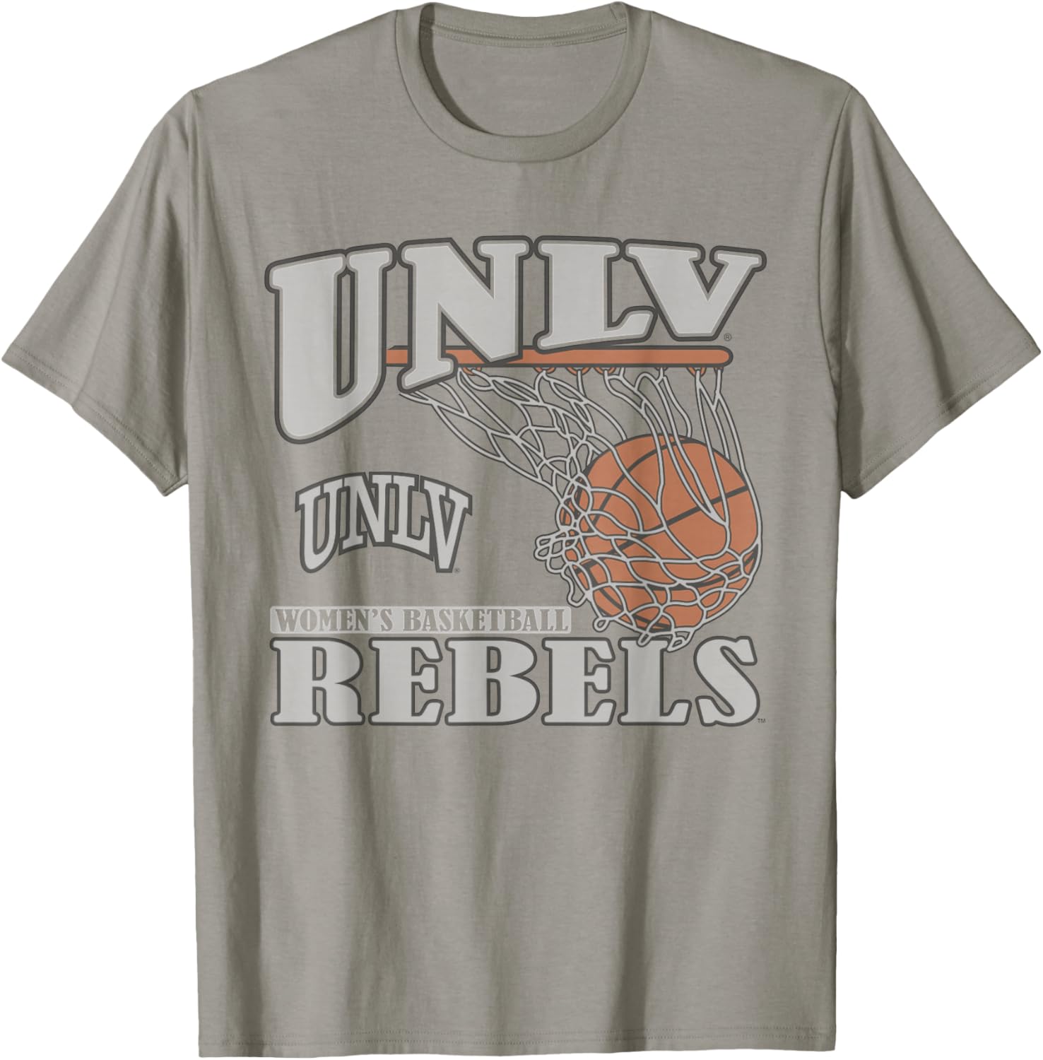UNLV Rebels Women's Basketball Vintage Lift T-Shirt - T-Shirt | Sand