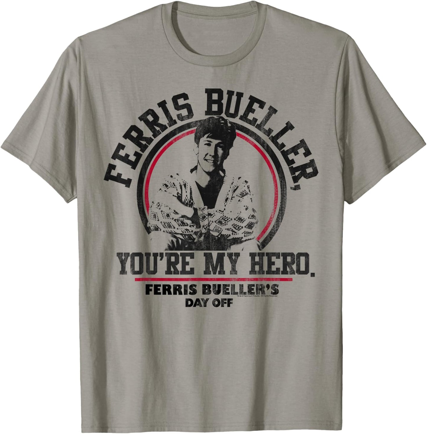 Ferris Bueller Cameron Frye Hero Quote Graphic T-Shirt - T-Shirt | Sand