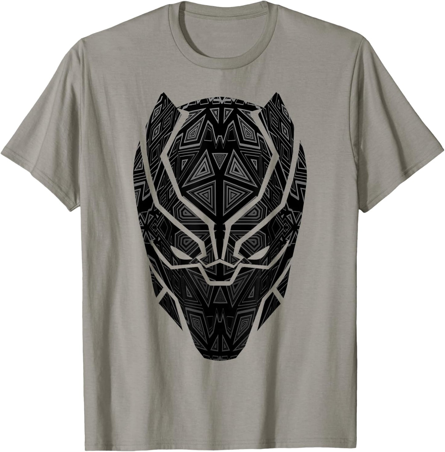 Marvel Black Panther Geometric Prism Mask T-Shirt - T-Shirt | Sand