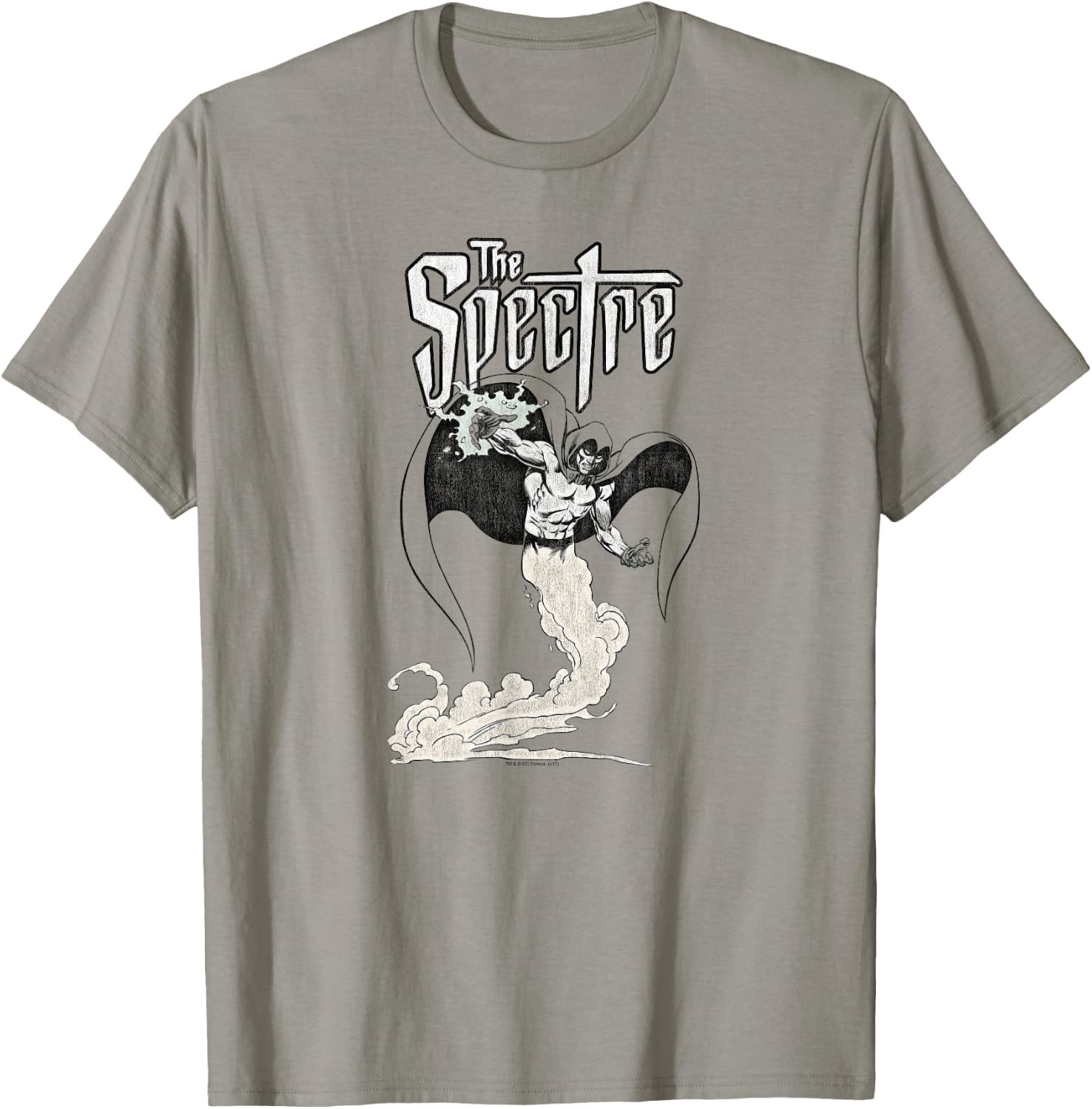 DC Comics Justice League The Spectre -Adults Green Short Sleeve Classic Fit , Small T-Shirt - T-Shirt | Sand