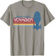Star Trek Voyager Retro Rainbow Stripe T-Shirt - T-Shirt | Sand
