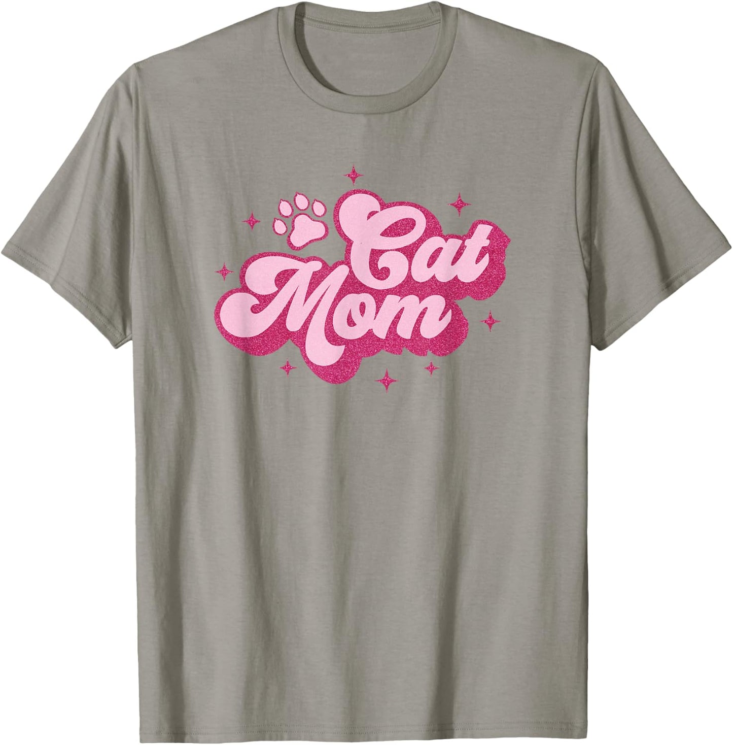 Cute cat mam Cat mama Kitty kitten cat mom T-Shirt - T-Shirt | Sand
