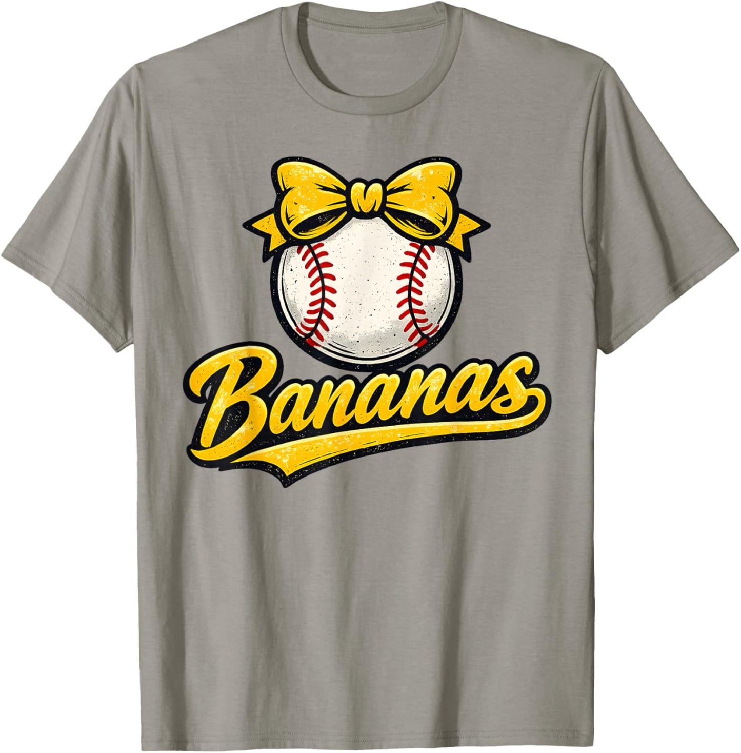 Funny Banana Coquette Bow Kids Girls Boys Youth Men T-Shirt - T-Shirt | Sand