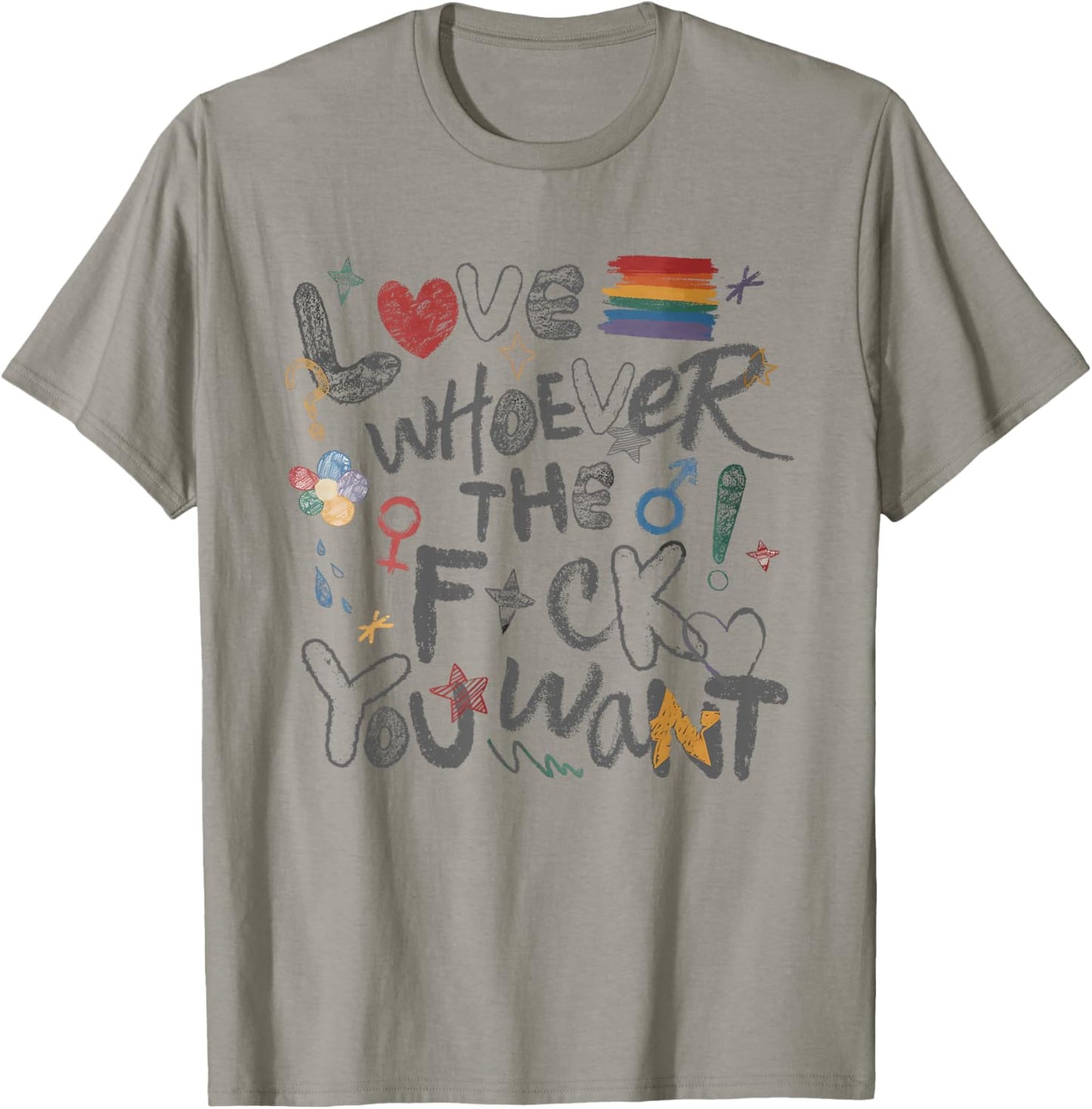 Lgbtq Love Whoever You Want Pride Month Lgbt Support Ally T-Shirt - T-Shirt | Sand