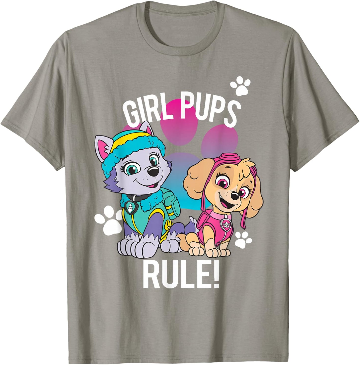 Paw Patrol Girl Pups Rule! T-Shirt - T-Shirt | Sand