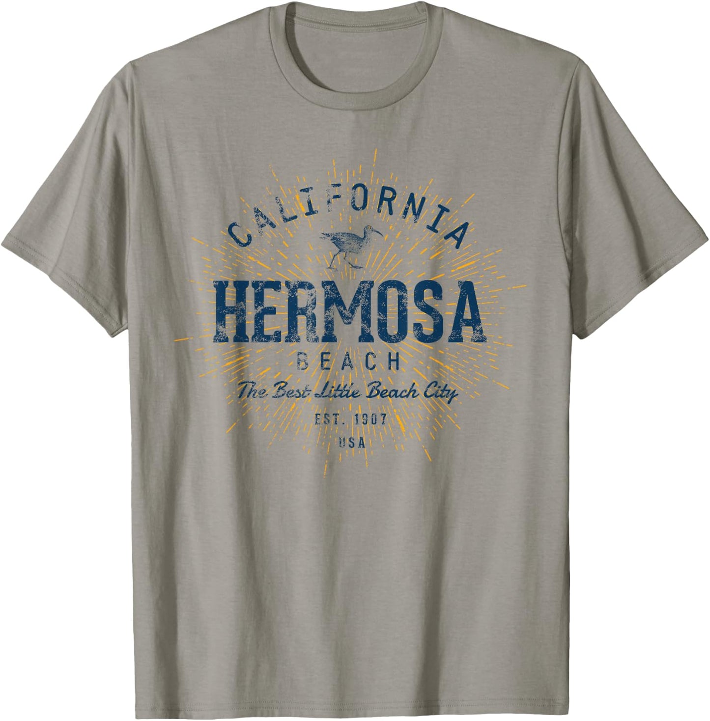 Vintage Hermosa Beach T-Shirt - T-Shirt | Sand