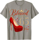 Blessed By God for 65 Years Old 65th Birthday Party T-Shirt - T-Shirt | Sand