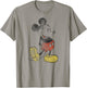 Disney - Mickey Mouse Distressed Classic Pose T-Shirt - T-Shirt | Sand