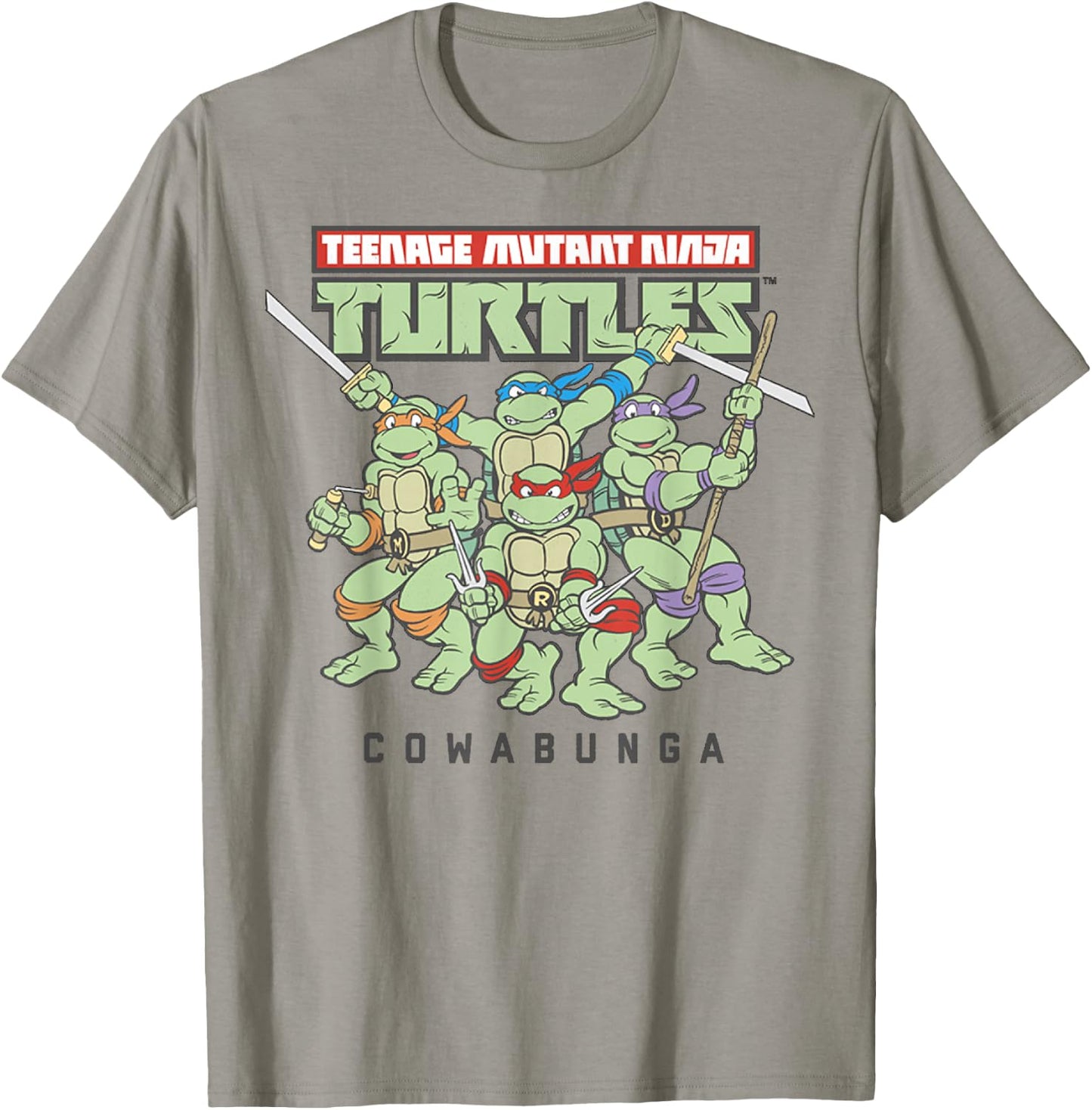 Teenage Mutant Ninja Turtles Faded Cowabunga -Shirt T-Shirt - T-Shirt | Sand