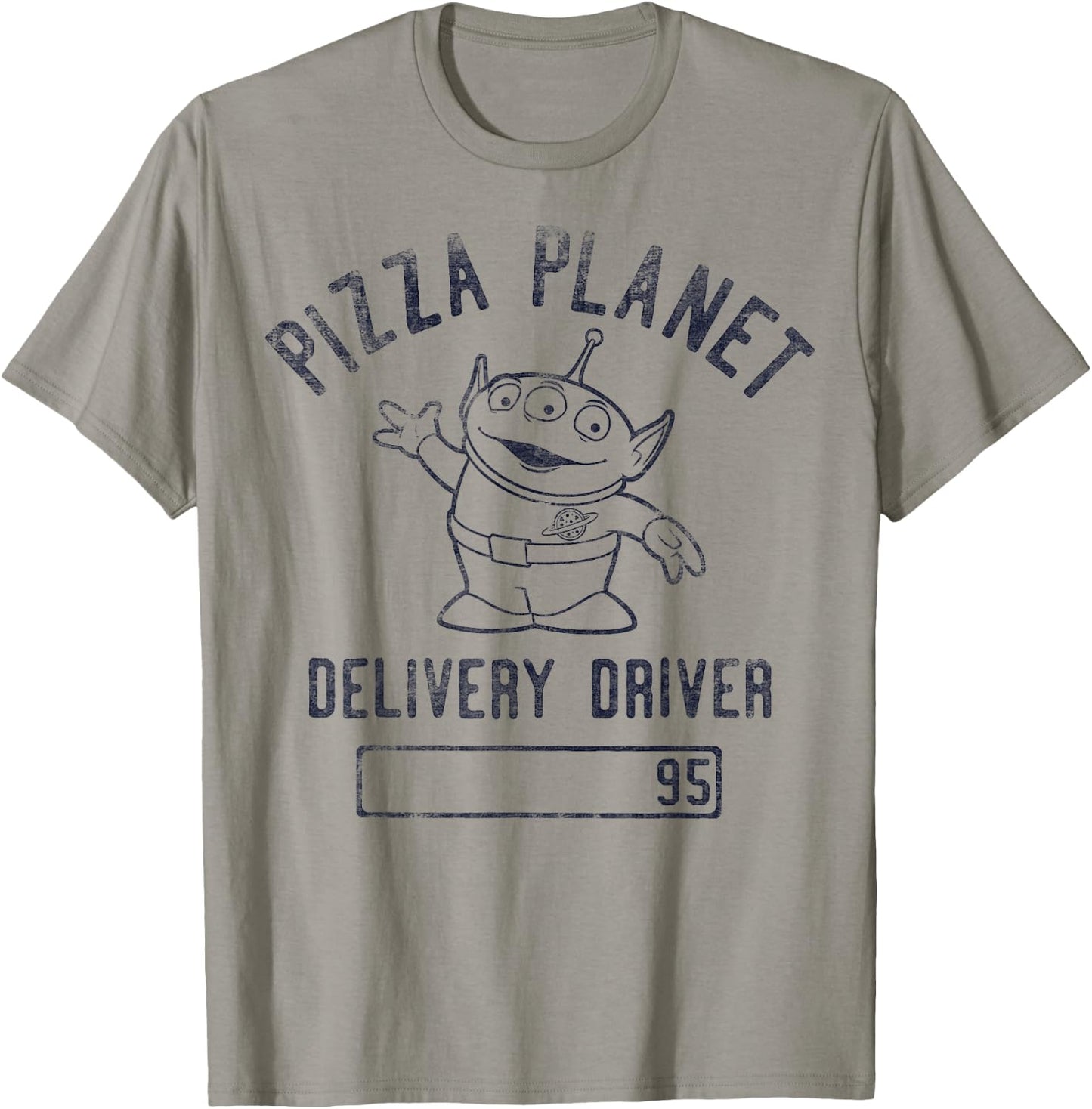 Disney Pixar Toy Story Pizza Planet Driver Alien T-Shirt - T-Shirt | Sand