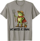 Gardening Planting Lover Frog Gardener We Water At Dawn T-Shirt - T-Shirt | Sand