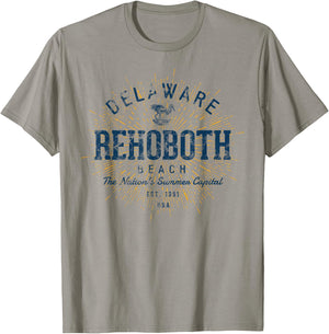 Vintage Rehoboth Beach Retro T-Shirt - T-Shirt | Sand