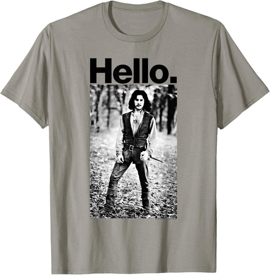 The Princess Bride Inigo Hello T-Shirt - T-Shirt | Sand