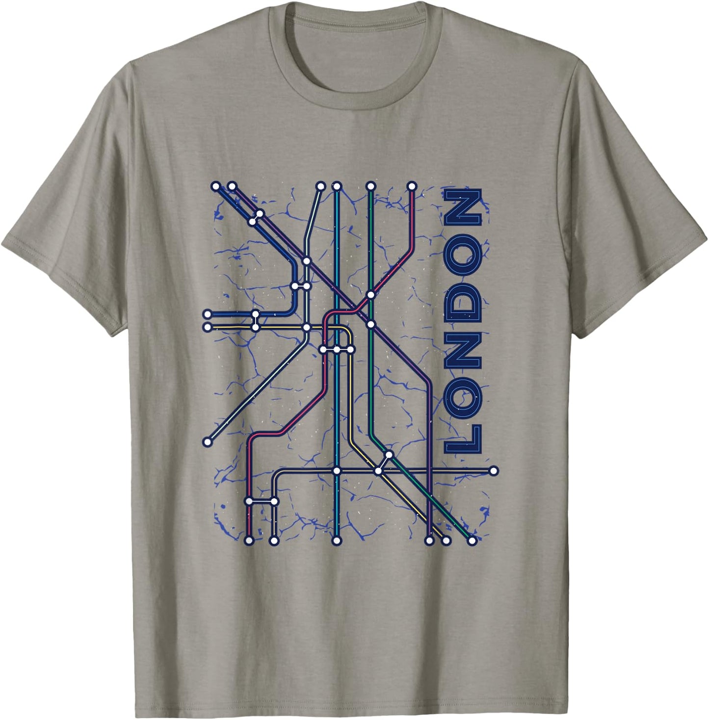 London Underground Tube T-Shirt - T-Shirt | Sand