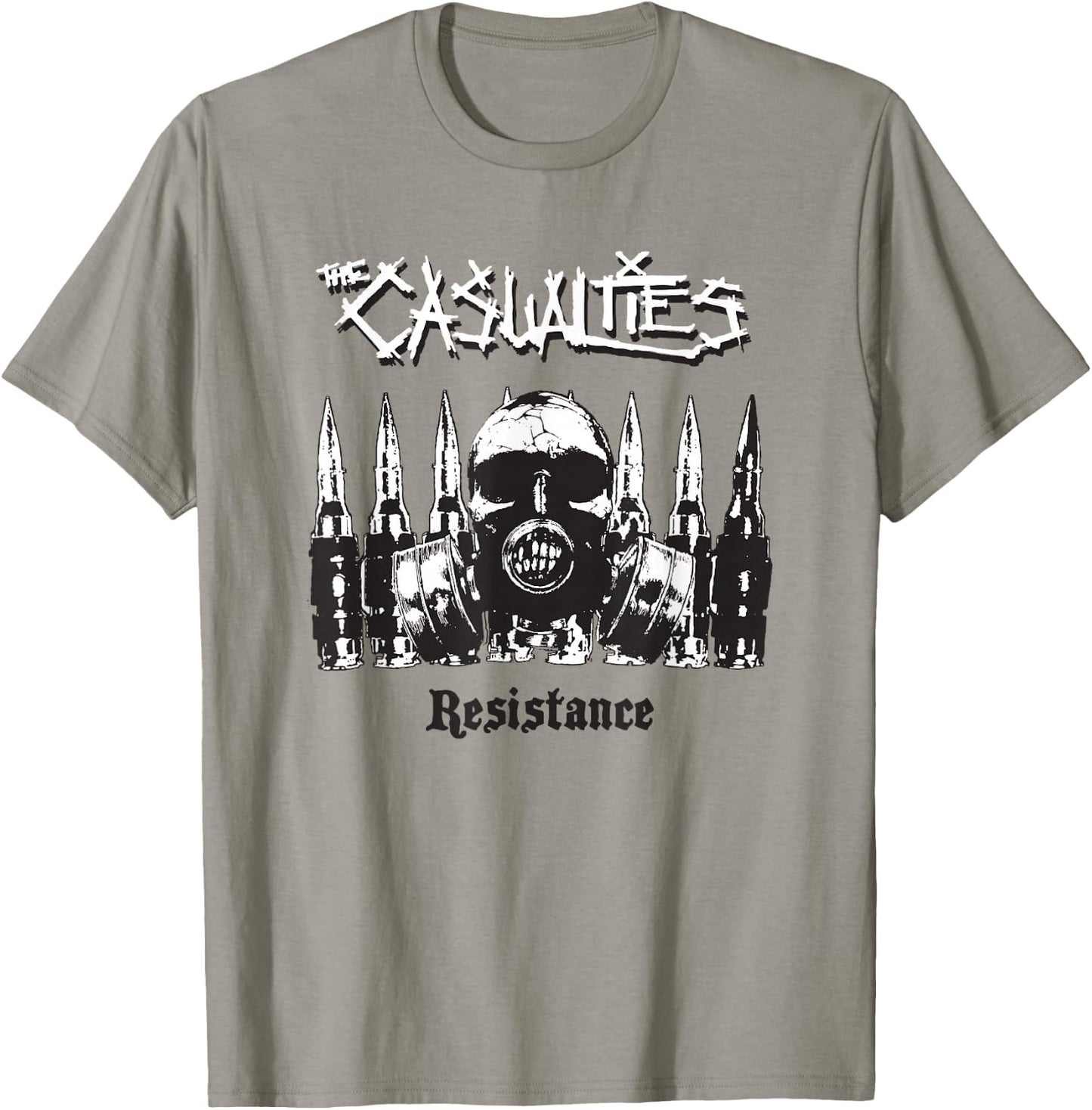 The Casualties - Resistance - Official Merchandise T-Shirt - T-Shirt | Sand