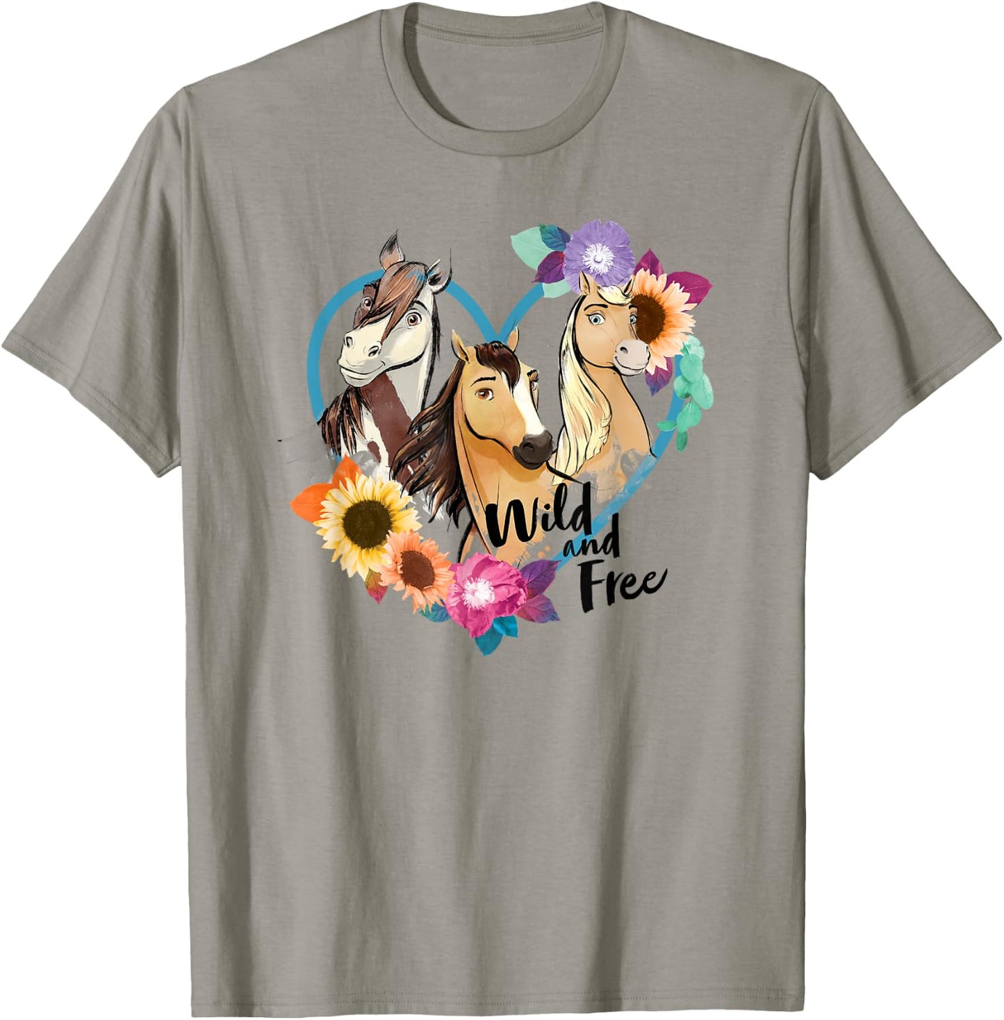 Spirit Riding Free Wild and Free T-Shirt - T-Shirt | Sand
