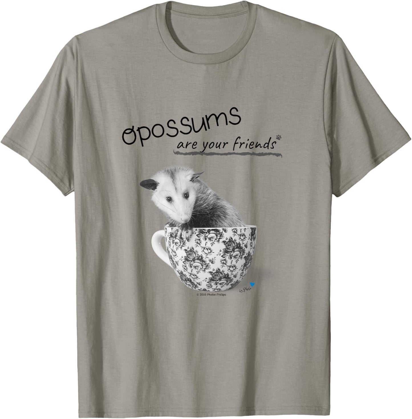 Opossums Are Your Friends T-Shirt - T-Shirt | Sand