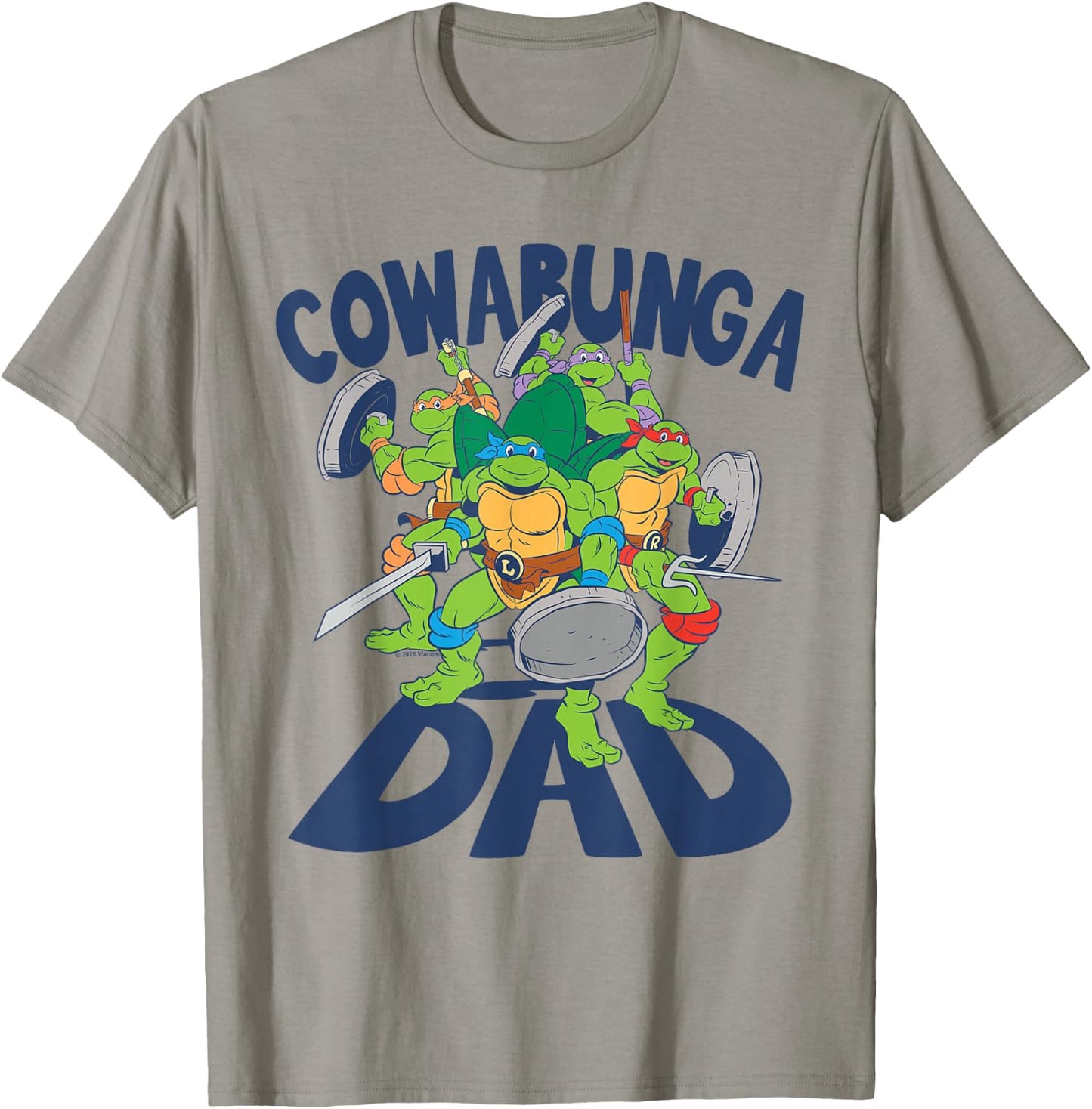 Teenage Mutant Ninja Turtles Father's Day Cowabunga Dad T-Shirt - T-Shirt | Sand