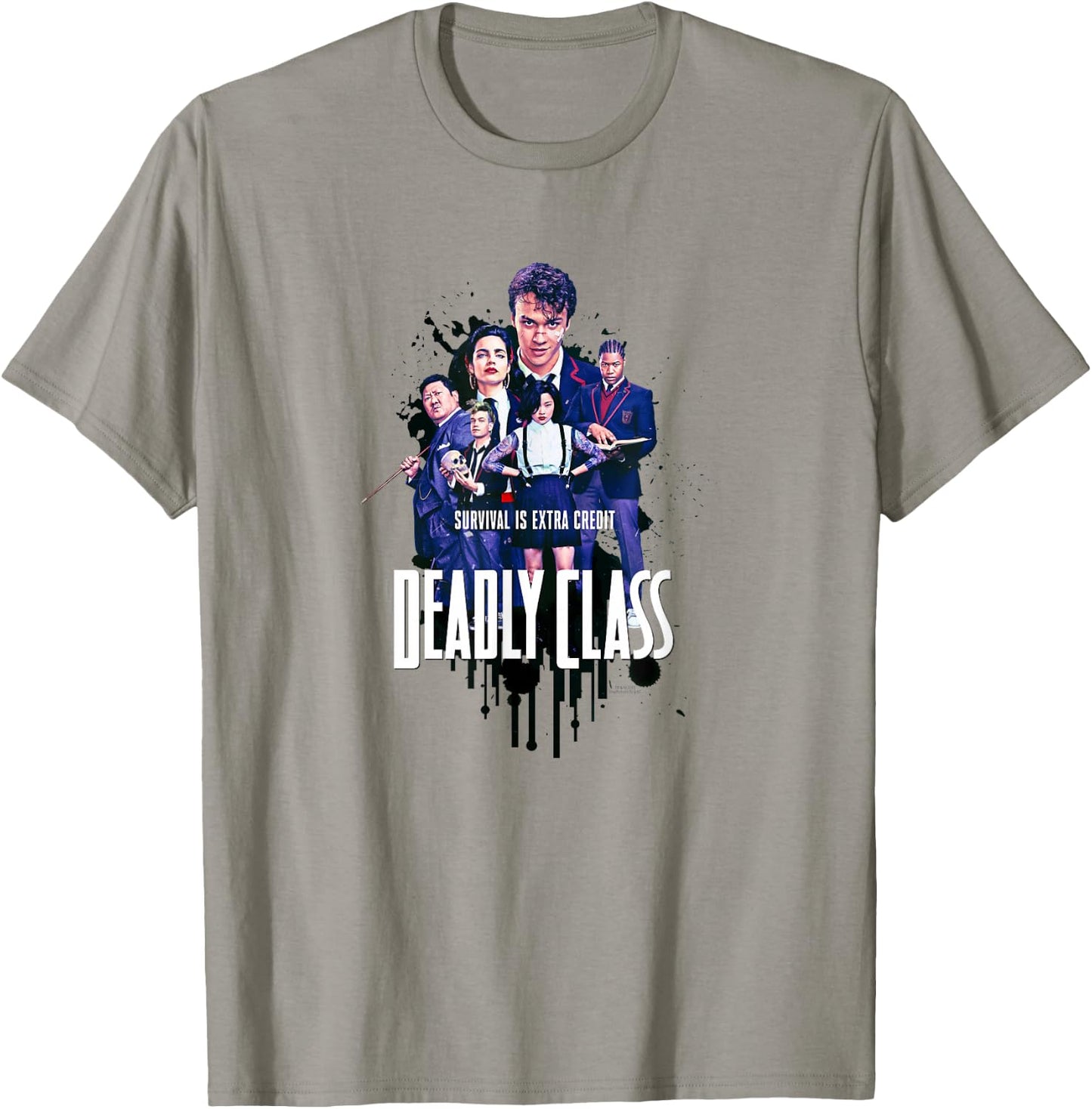 Deadly Class Survival is Extra Credit T-Shirt - T-Shirt | Sand