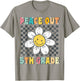 Peace Out 5th Grade Retro Groovy Last Day of Fifth Grade T-Shirt - T-Shirt | Sand