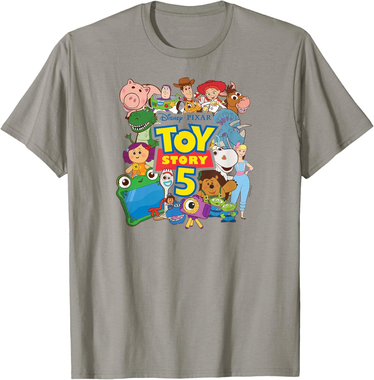 Toy Story 5 - Character Collage T-Shirt - T-Shirt | Sand