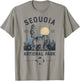 Sequoia National Park T Shirt Vintage California Bear Gifts T-Shirt - T-Shirt | Sand