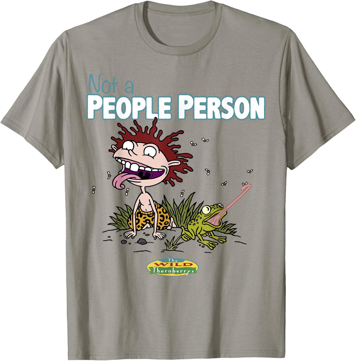 The Wild Thornberrys Donnie Not A People Person Portrait T-Shirt - T-Shirt | Sand