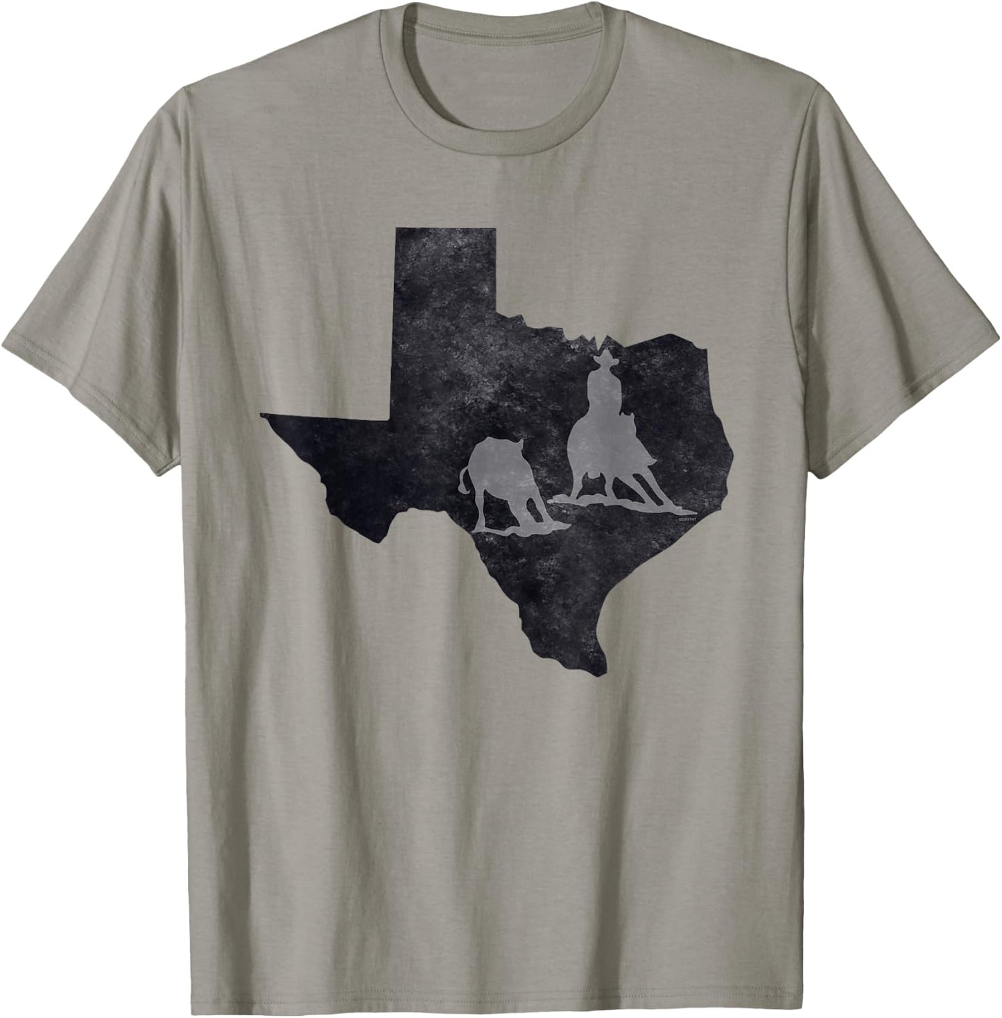 Texas Cutting Horse T-Shirt - T-Shirt | Sand
