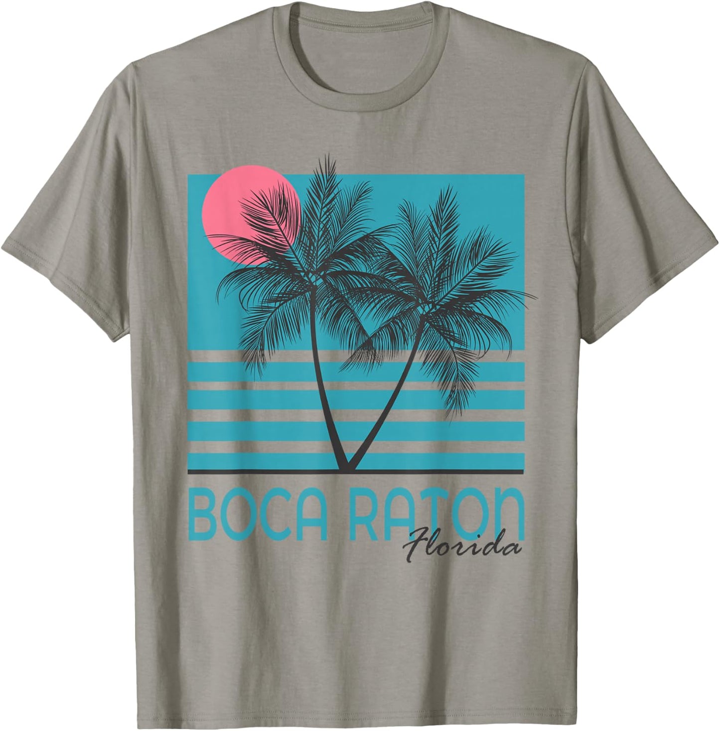 Boca Raton FL T Shirt Vintage Florida Souvenirs T-Shirt - T-Shirt | Sand