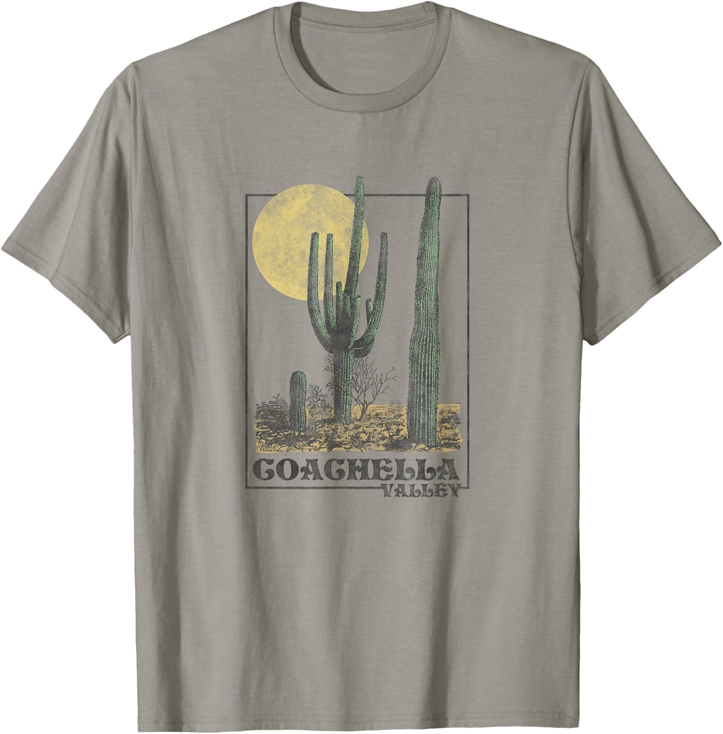 Coachella Valley Desert Scene T-Shirt - T-Shirt | Sand