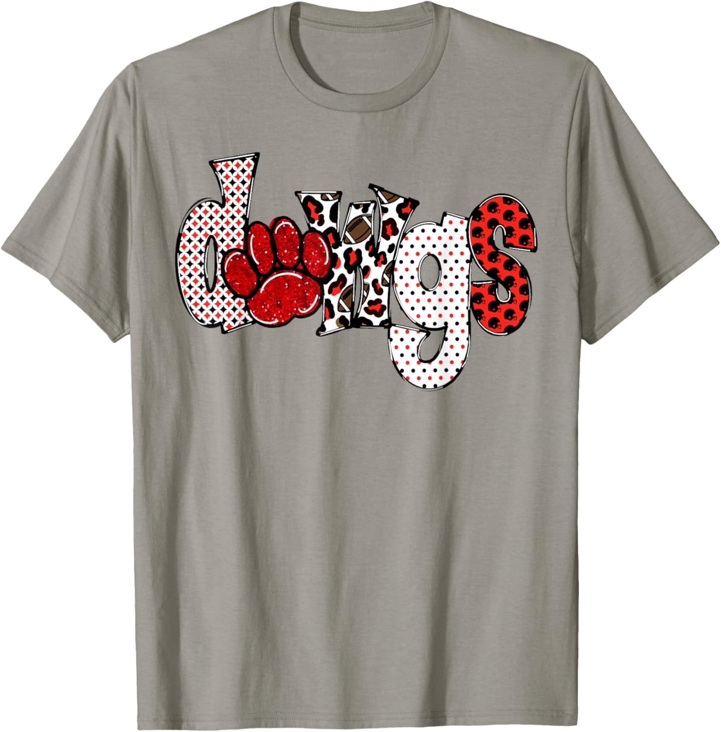 Sic'Em Go Dawgs Highschool. Go Dawgs Go Back to School T-Shirt - T-Shirt | Sand