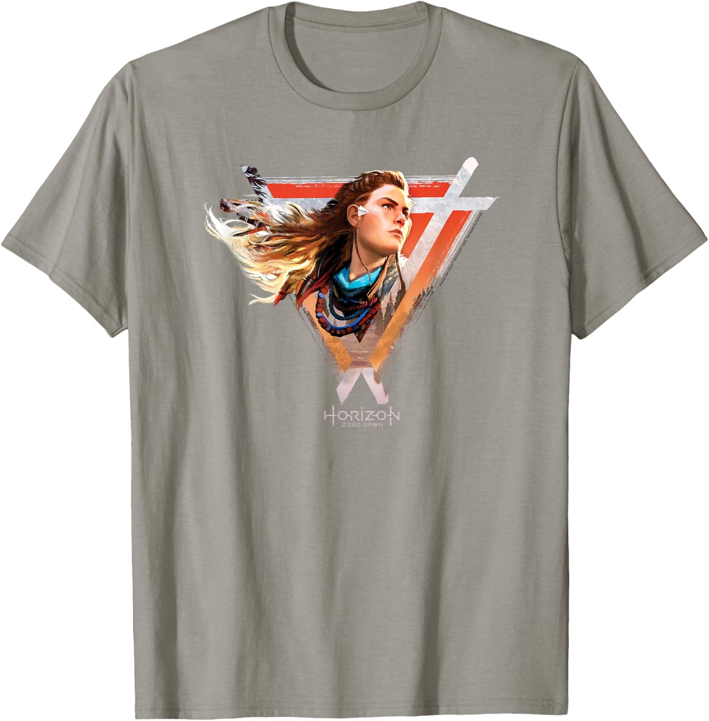 Horizon Zero Dawn Aloy Hair T-Shirt - T-Shirt | Sand
