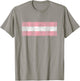 Retro Transgender Pride Flag for Trans Men Women and Kids T-Shirt - T-Shirt | Sand