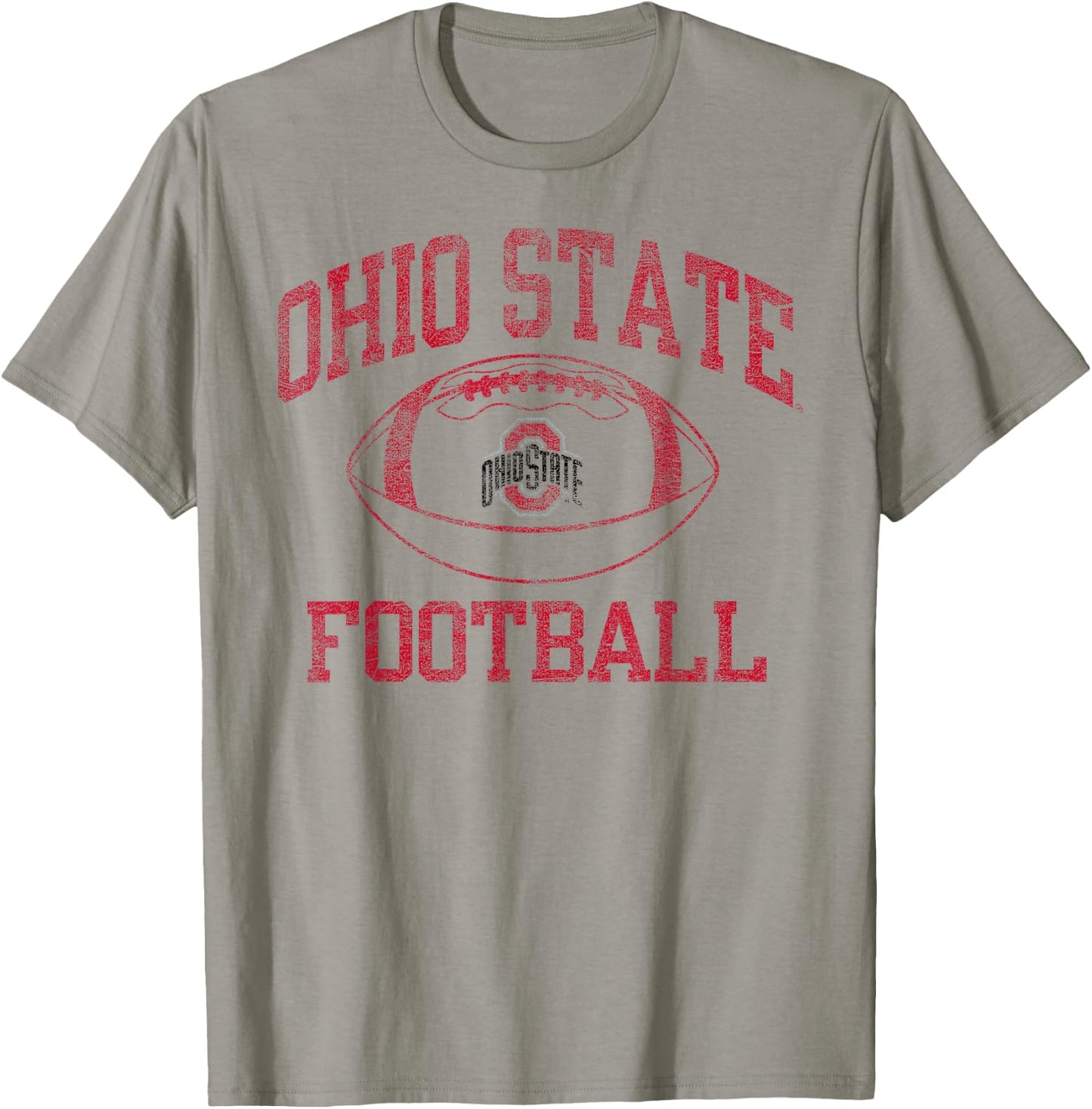 Ohio State Buckeyes Football Intensity White T-Shirt - T-Shirt | Sand
