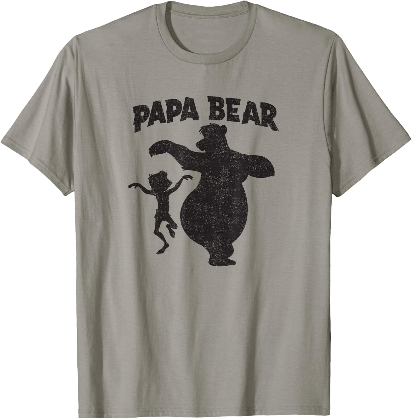 Disney Jungle Book Papa Bear Father's Day T-Shirt - T-Shirt | Sand