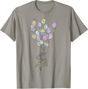 Disney Pixar Up Ellie & Carl Balloons T-Shirt - T-Shirt | Sand