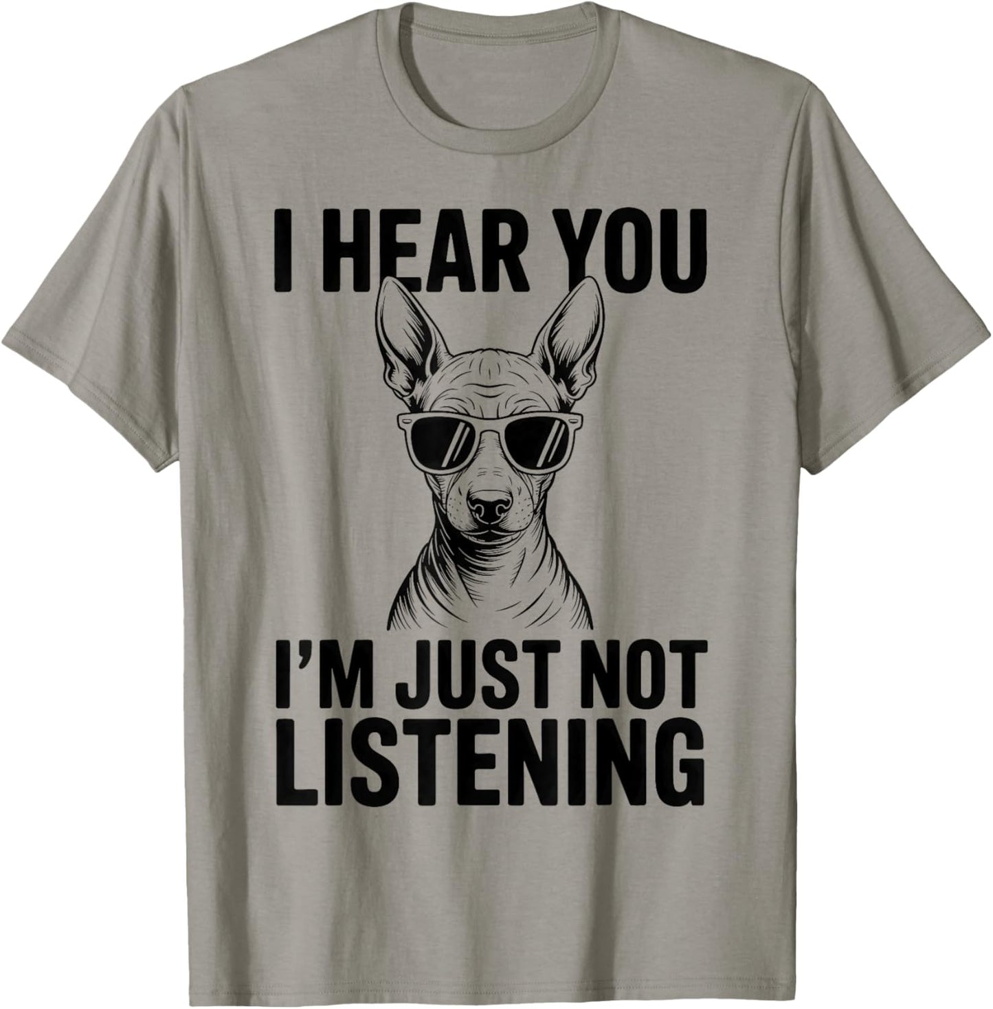American Hairless Funny Terrier American Hairless Terrier T-Shirt - T-Shirt | Sand