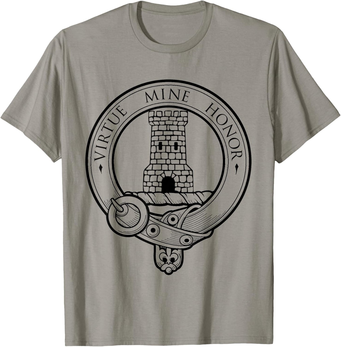 Clan Maclean Scottish Highland Scotland Surname T-Shirt - T-Shirt | Sand