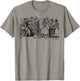 Mintage Dancing Skeletons T-Shirt - T-Shirt | Sand