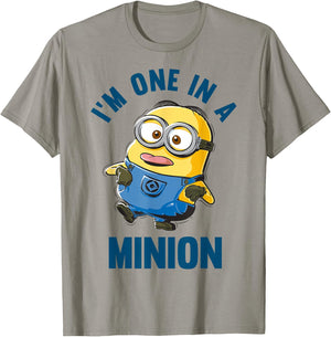 Despicable Me Minions Dave One In A Minion Graphic T-Shirt - T-Shirt | Sand