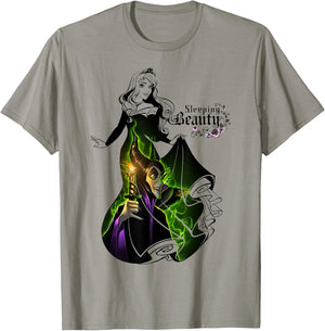 Disney Sleeping Beauty Aurora Dress With Maleficent T-Shirt - T-Shirt | Sand