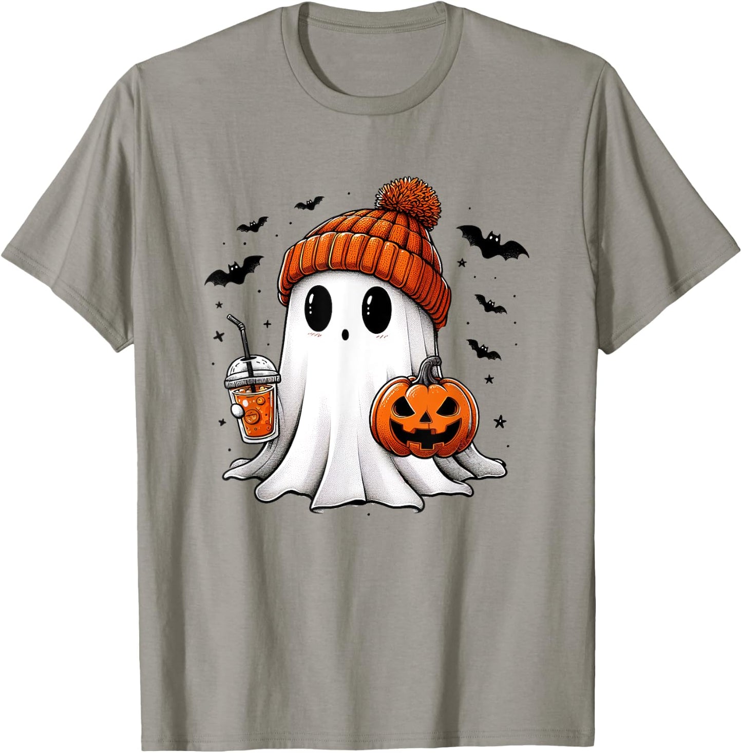 Halloween Shirt Halloween Women's Shirt, Spooky Season Shirt T-Shirt - T-Shirt | Sand