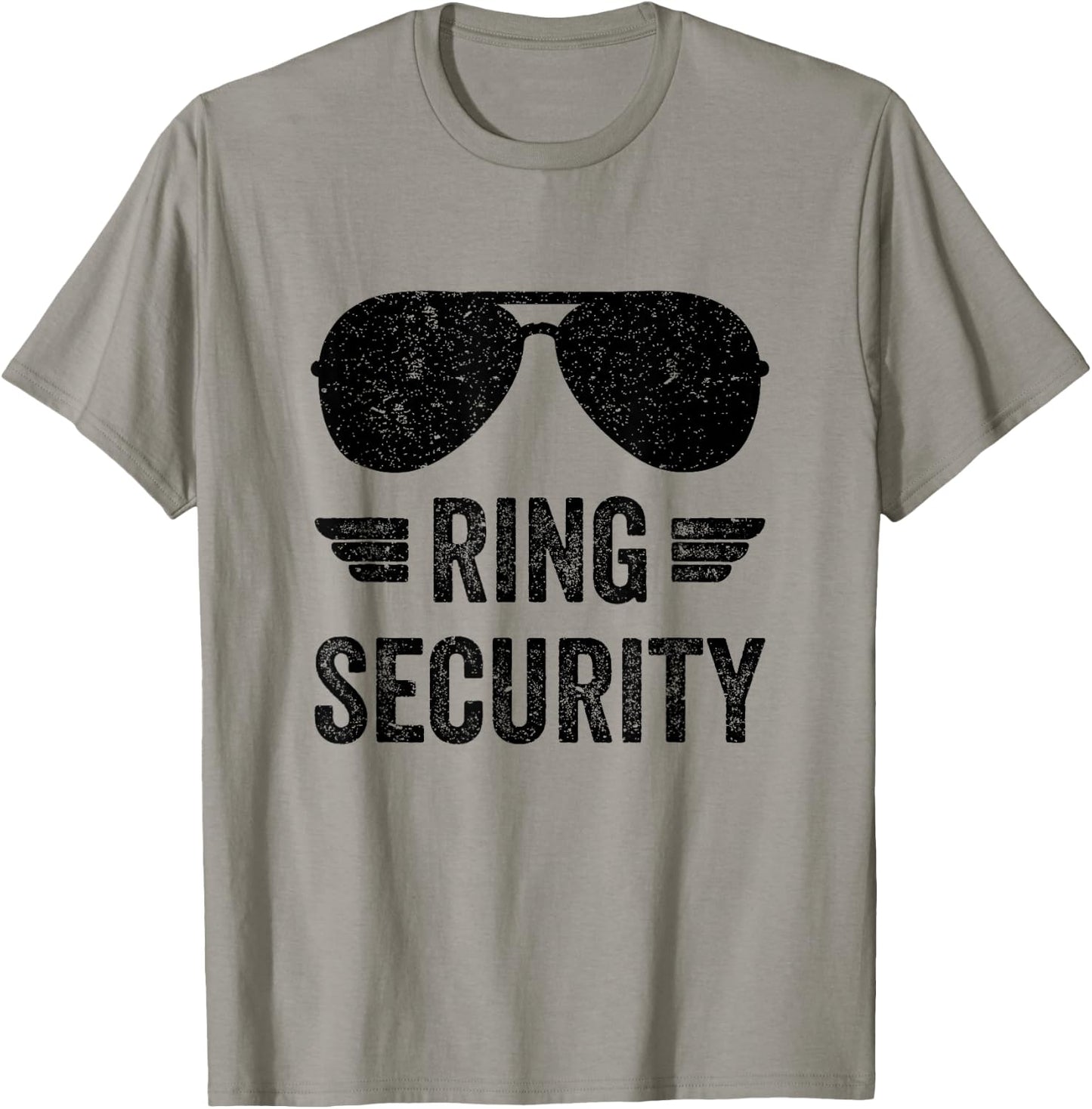 Ring Security Shirt Funny Ring Bearer Boys Youth Men T-Shirt - T-Shirt | Sand