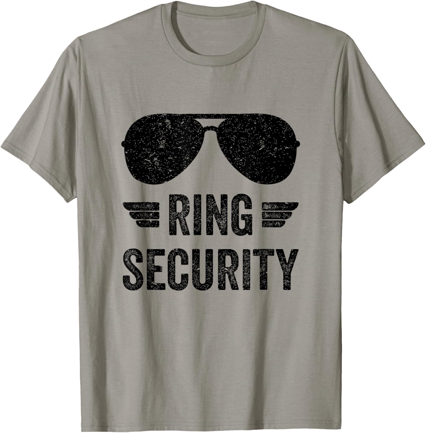 Ring Security Shirt Funny Ring Bearer Boys Youth Men T-Shirt - T-Shirt | Sand