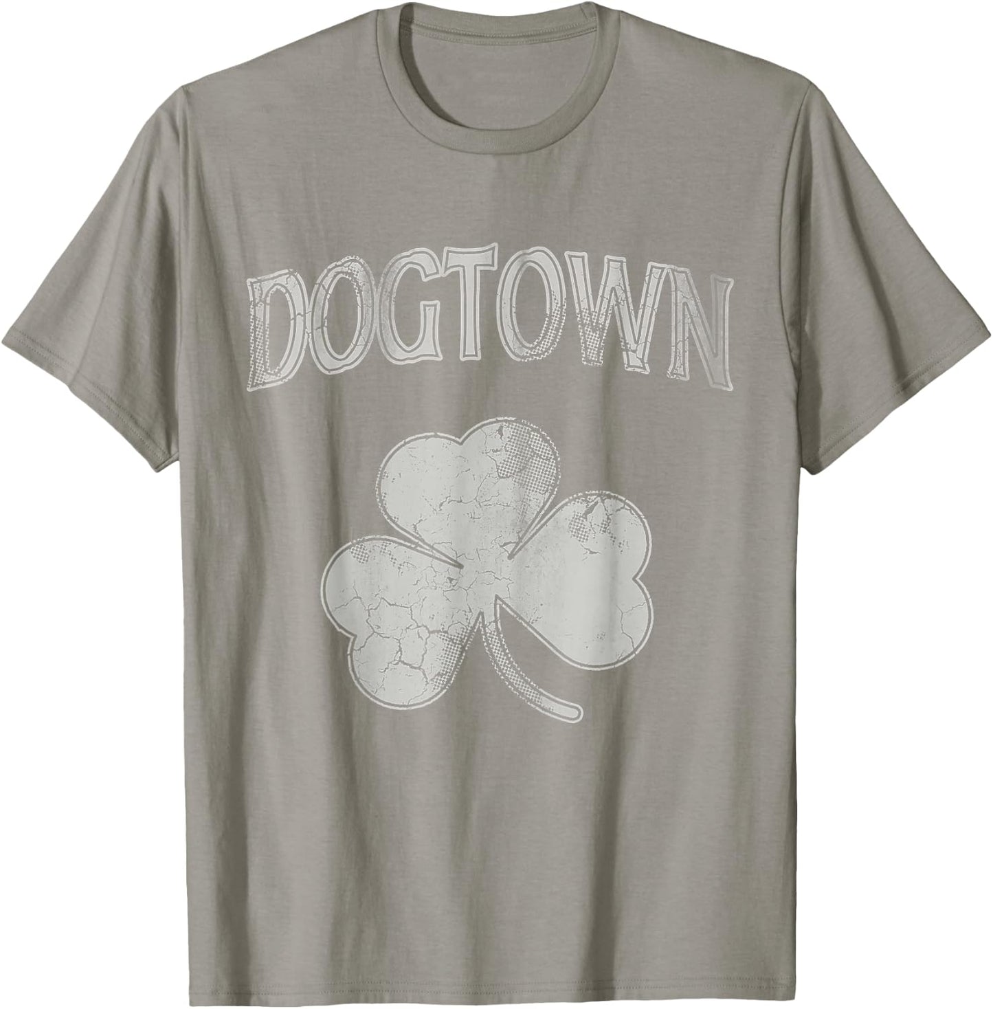 Dogtown Missouri Irish Shamrock St Patricks Day T-Shirt - T-Shirt | Sand