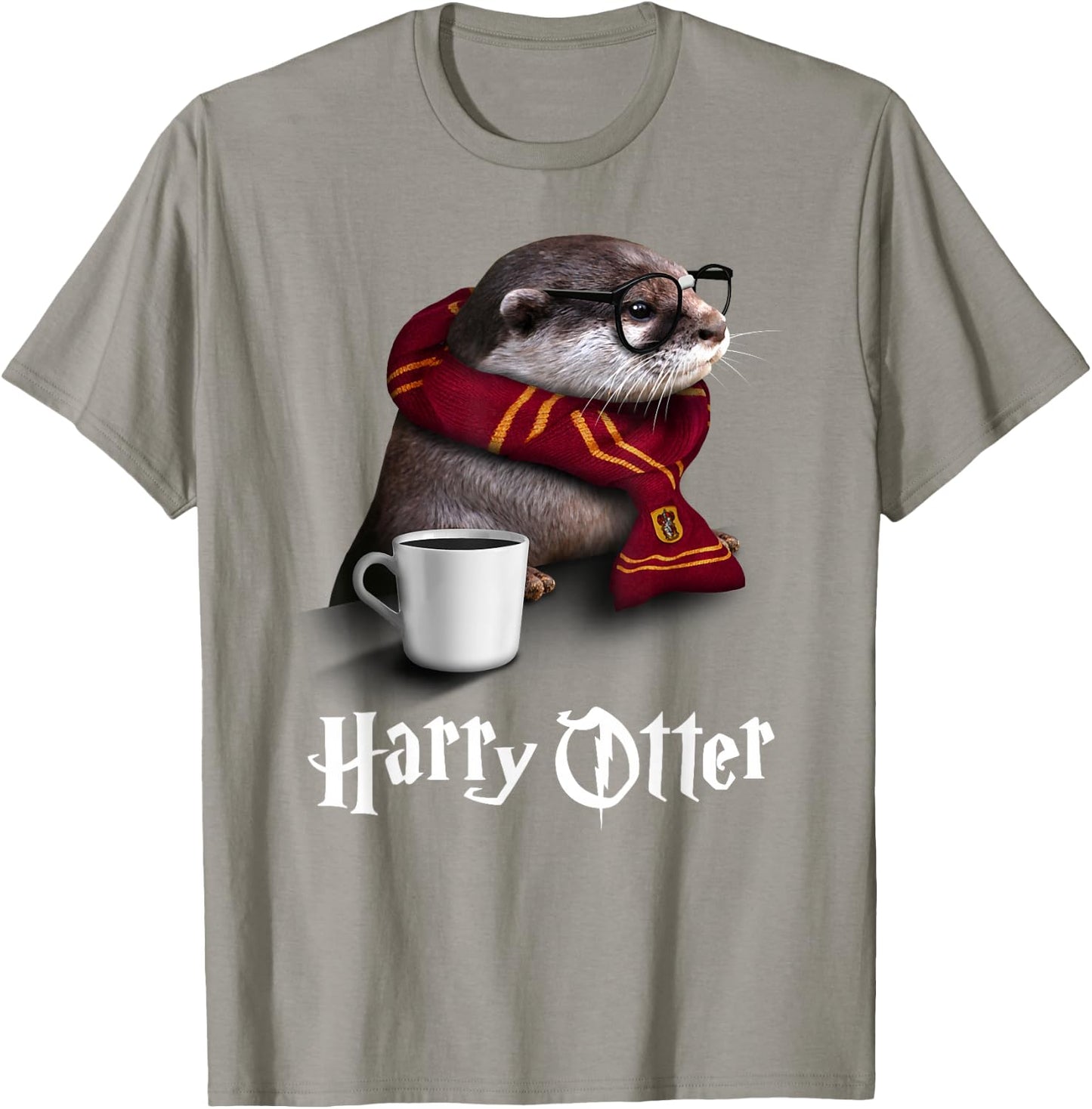 Harry Otter for Otter Lovers T-Shirt - T-Shirt | Sand