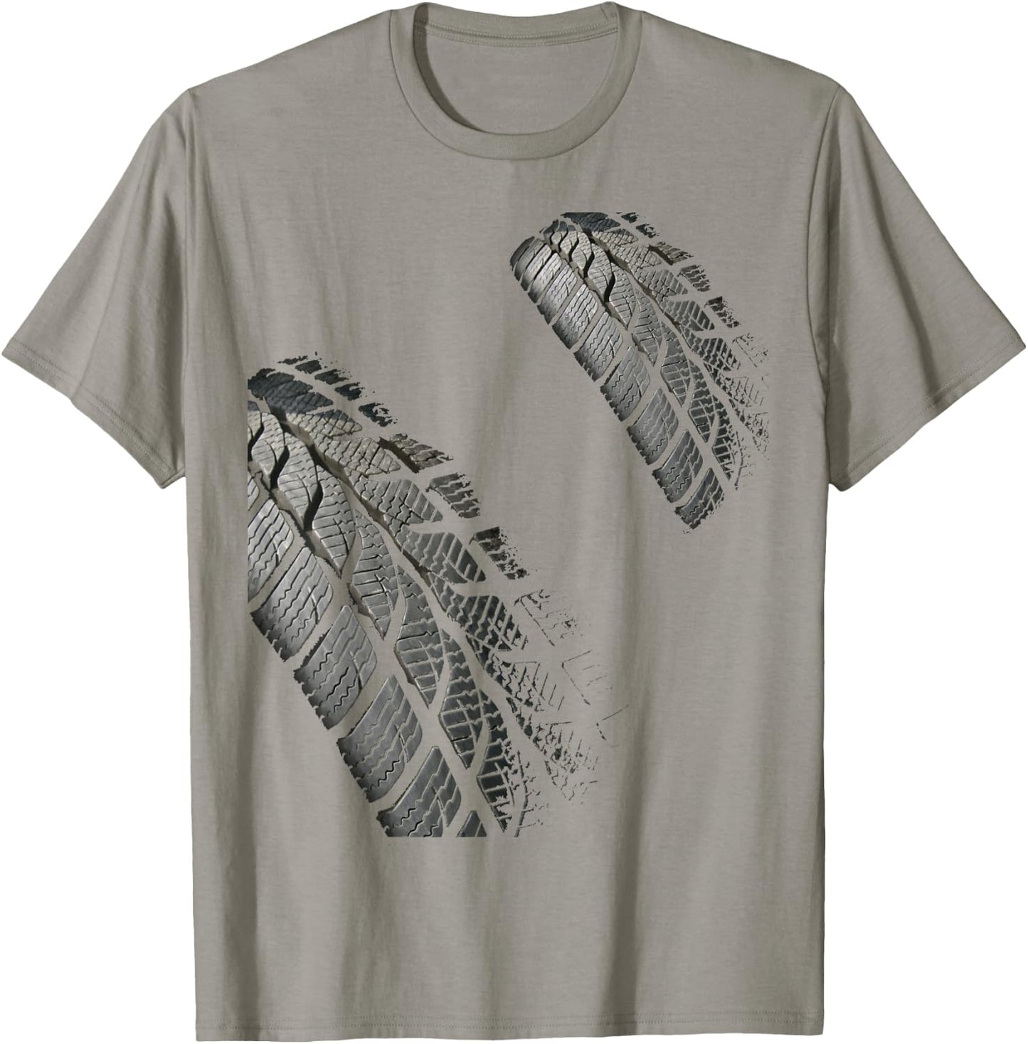 Tire Track Of Dirt Racing Car Bike SkidMark Motocross T-Shirt - T-Shirt | Sand