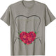 Wedding Dress T Shirt, Simple Marriage Bridal Shower Gifts T-Shirt - T-Shirt | Sand