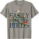 Bird Lovers Gifts Men | EASILY DISTRACTED BY BIRDS T-Shirt - T-Shirt | Sand